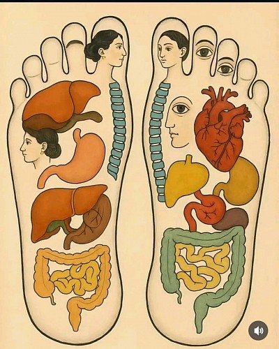 mapa de pies